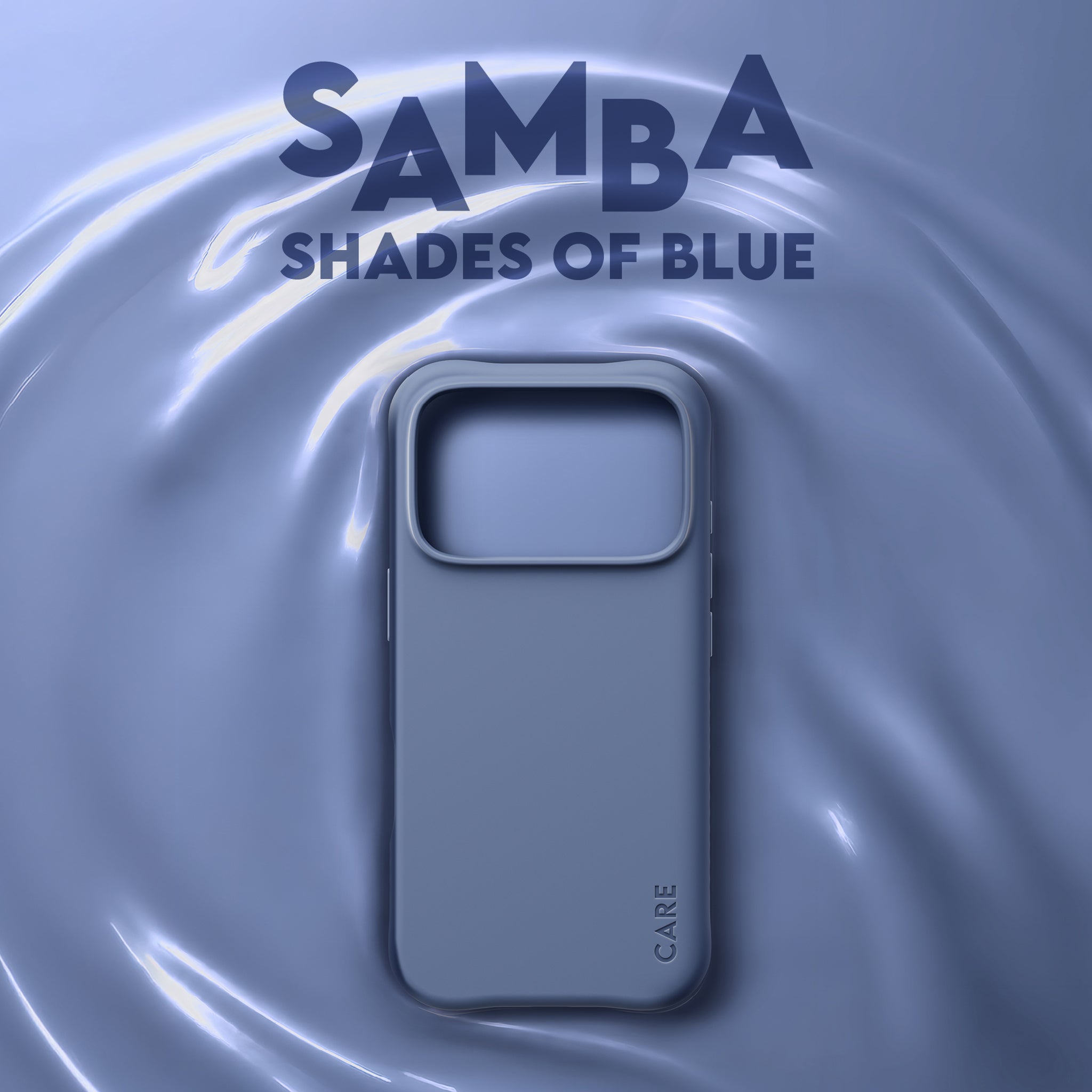 CARE™ by PanzerGlass® Samba Case Shades of Blue m. MagSafe iPhone 18 Pro | 17 Pro